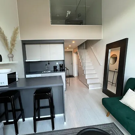 Cozy Penthouse Loft - Near The Airport
